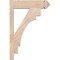 Ekena Millwork Merced Smooth Arts and Crafts Outlooker, Douglas Fir, 5 1/2"W x 18"D x 26"H OUT06X18X26MRC03SDF - alternate 3